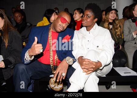 Christopher Raeburn Front Row - London Fashion Week Men s AW18 Hector  Bellerin on the front row