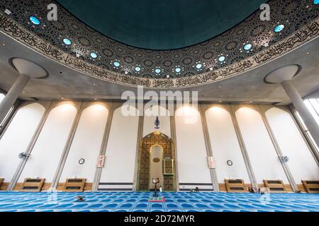 General view of London Central Mosque in Regent's Park, London, as Historic England announced that it woud be given grade II listed status. Picture date: Tuesday March 13th, 2018 Photo credit should read: Matt Crossick/ EMPICS Entertainment. Stock Photo