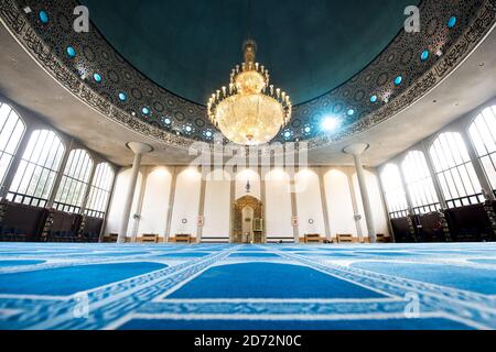 General view of London Central Mosque in Regent's Park, London, as Historic England announced that it woud be given grade II listed status. Picture date: Tuesday March 13th, 2018 Photo credit should read: Matt Crossick/ EMPICS Entertainment. Stock Photo