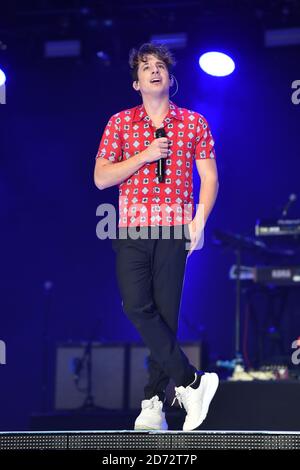 Charlie Puth during Capital's Summertime Ball with Vodafone at Wembley ...