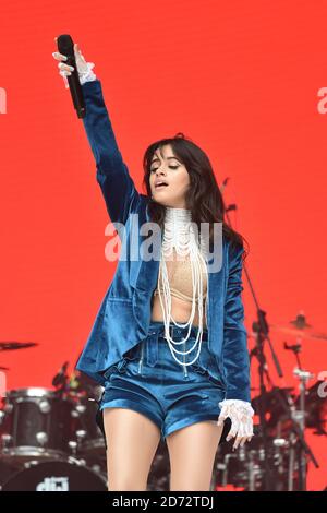 Camila Cabello On Stage During The MTV Europe Music Awards 2017 Held At ...