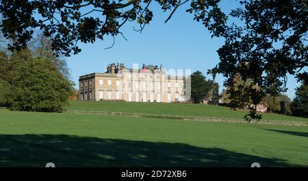 View of Cannon Hall, a Georgian stately home near Barnsley in South Yorkshire Stock Photo