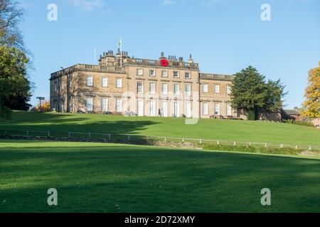 View of Cannon Hall, a Georgian stately home near Barnsley in South Yorkshire Stock Photo