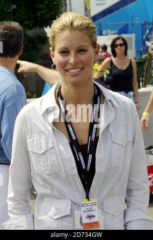 Nikki Taylor at the Grand Prix Americas Miami 2003 [[sah]] Stock Photo