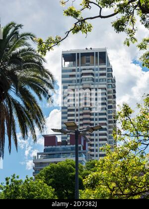 High rise buildings in Palermo.    Buenos Aires, the capital of Argentina. South America, Argentina, November Stock Photo