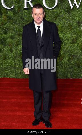 Writer Peter Morgan attending the season three premiere of Netflix's The Crown, held at the Curzon Mayfair in London. Picture credit should read: Matt Crossick/EMPICS Stock Photo