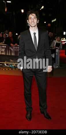 Ralf Little arrives at the premiere of Telstar, part of the BFI 52nd London Film Festival, at the Odeon West End in Leicester Square, London. Stock Photo