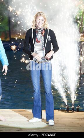 Jodie Kidd opens the London Boat Show, at the Excel centre in east London. Stock Photo