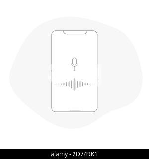 Record sound logo set line modern color style isolated on white background for use music store, sound company, dj market etc, audio system shop. Stock Vector