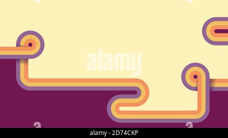 retro template bright colors background with stripe Stock Vector