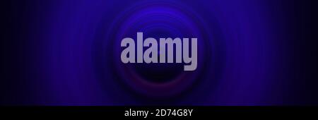 Abstract round violet background. Circles from the center point. Image of diverging circles. Rotation that creates circles. Stock Photo