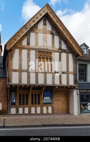 The High Street in Droitwich Spa town centre, Worcestershire, UK Stock Photo