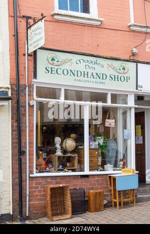 The High Street in Droitwich Spa town centre, Worcestershire, UK Stock Photo