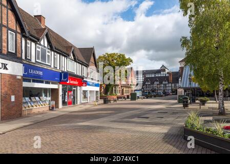 Victoria Square, Droitwich Spa town centre, Worcestershire, UK Stock Photo