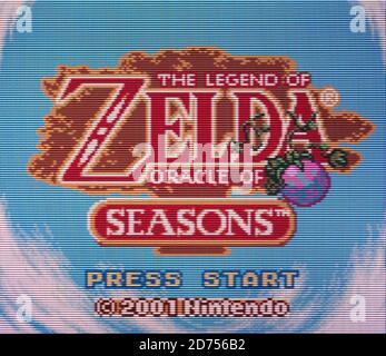 Legend of Zelda - A Link to the Past - Four Swords - Nintendo Game Boy  Advance Videogame - Editorial use only Stock Photo - Alamy