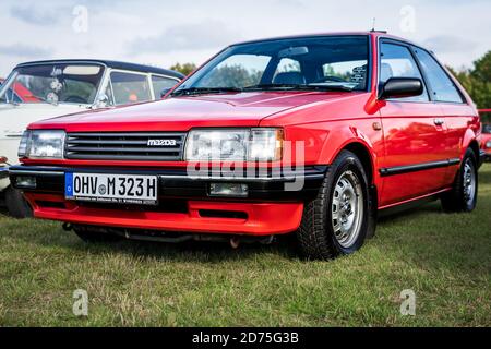 Ebbro 1/43 363 Mazda Familia Rotary Coupe Red | eBay