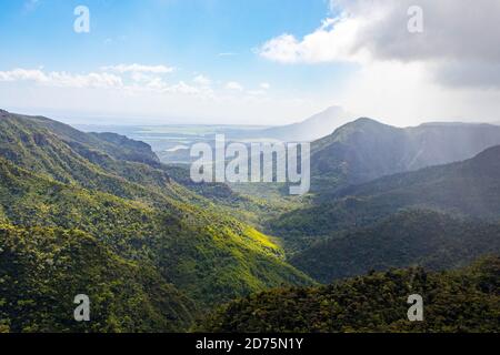 Black River Gorges National Park at Mauritius, Indian Ocean, Africa Stock Photo