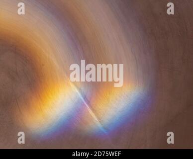 San Diego, California, USA. 20th Oct, 2020. Abstract psychedelic rainbow art in San Diego, California on Tuesday, October 20th, 2020. The environs were saturated in a rainbow of red, orange, yellow, green, blue, indigo, and violet. Credit: Rishi Deka/ZUMA Wire/Alamy Live News Stock Photo