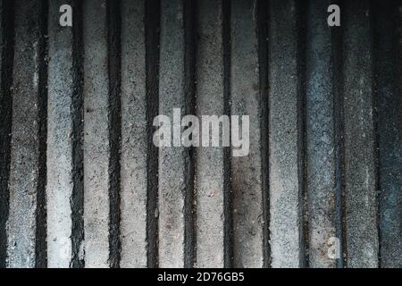 Cement board surfaces are stacked together. Stock Photo