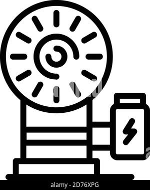 Pool engine icon. Outline pool engine vector icon for web design isolated on white background Stock Vector