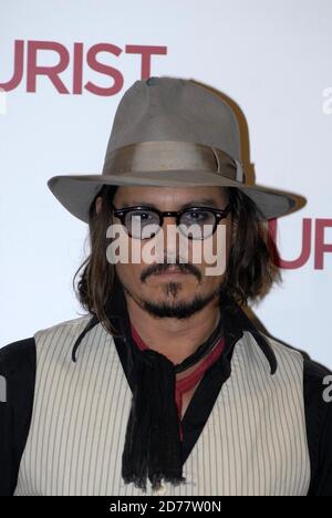 Roma 15/12/2010 Photocall 'The tourist'  con Angelina Jolie e Johnny Depp nella foto: Johnny Depp Stock Photo