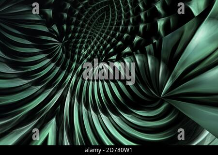 Abstract dark green background with geometric texture. For design and network Stock Photo