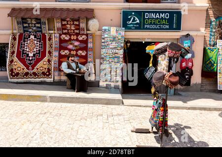 Tbilisi, Georgia - June 15, 2016: Souvenir and gift shop in the center of Tbilisi, Georgia Stock Photo