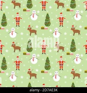 Christmas pattern seamless pattern design Stock Vector