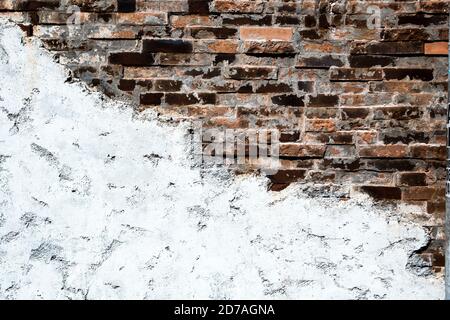 Old brick wall can be used as background image Stock Photo