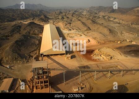 cement factory in Saudi Arabia Stock Photo