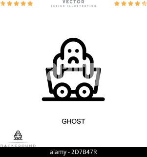 Ghost Icon Simple Element From Digital Disruption Collection Line Ghost Icon For Templates Infographics And More Stock Vector Image Art Alamy