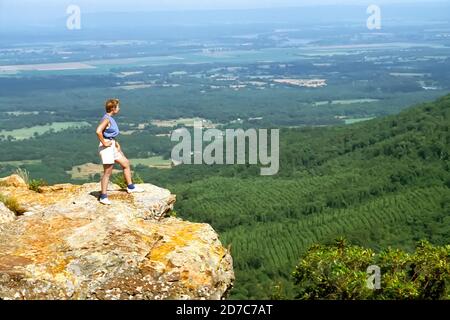 DM - Petit Jean State Park - Arkansas' Scenic Highway 7 Stock Photo