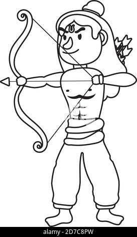 Ai Ram Ji Photo Drawing Shree Ram Drawing Outline In Draw On | Hot Sex  Picture