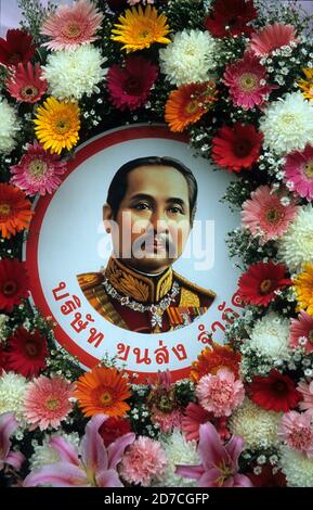 celebration of Chulalongkorn Day, October 23, in Royal Plaza, Bangkok, Thailand Stock Photo