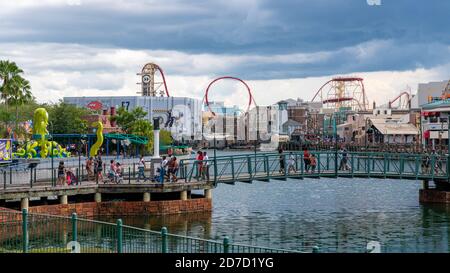 Universal Studios Orlando Florida, USA. Stock Photo