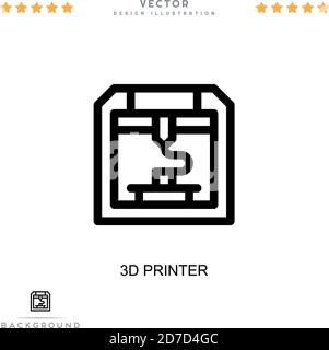 Filament icon from 3d printing collection. Simple line Filament icon ...