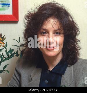 American actress Debra Winger in London in 1993 promoting her film Shadowlands which also starred Anthoiny Hopkins Stock Photo