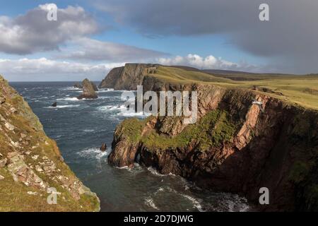 Fair Isle; View From Malcolm's Head; Shetland; UK Stock Photo