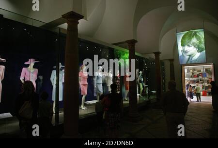 Althorp House: Diana,A Celebration exhibition : the dresses Stock Photo