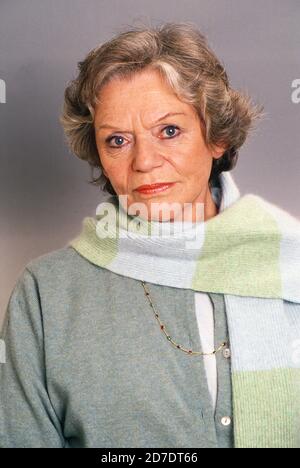 Grete Wurm, deutsche Schauspielerin, Deutschland um 1993. Stock Photo