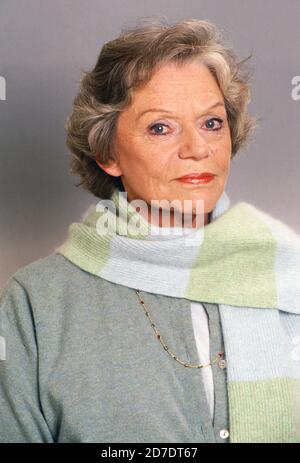 Grete Wurm, deutsche Schauspielerin, Deutschland um 1993. Stock Photo