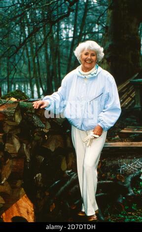 Jane Tilden, österreichische Schauspielerin, Deutschland um 1993. Stock Photo