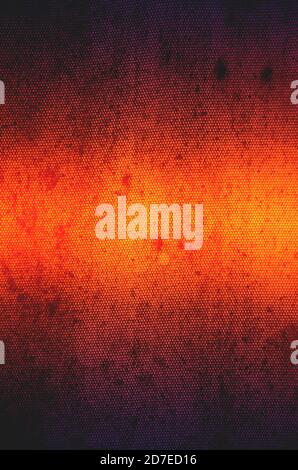 Abstract dark red and yellow old fabric background with space for text Stock Photo