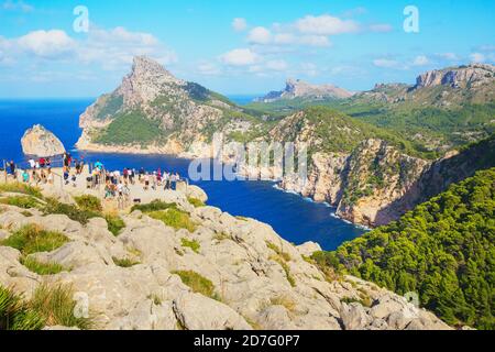 Cap de Formentor, Mallorca, Balearic Islands, Spain, Europe Stock Photo