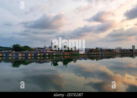 Danau Sunter Lake, Jakarta, Indonesia Stock Photo