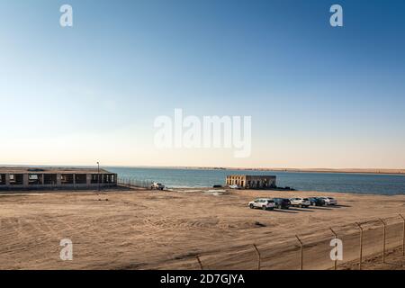 Beautiful images of Historical Old Al-Uqair port in Saudi Arabia. Stock Photo