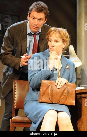 Dominic West, Penny Downie, Butley Photocall, Duchess Theatre, London. UK Stock Photo
