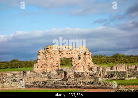 Roman remains of Wroxeter, Viroconium Cornoviorum, the fourth largest city in Roman Britain, situated just outside Shrewsbury in Shropshire England Stock Photo