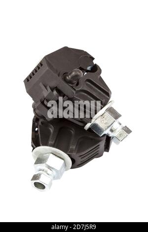 Wire insulation tool isolated on a white background. Stock Photo