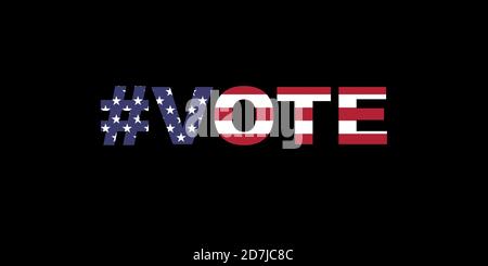 United States Vote.American Election Day. Stock Photo